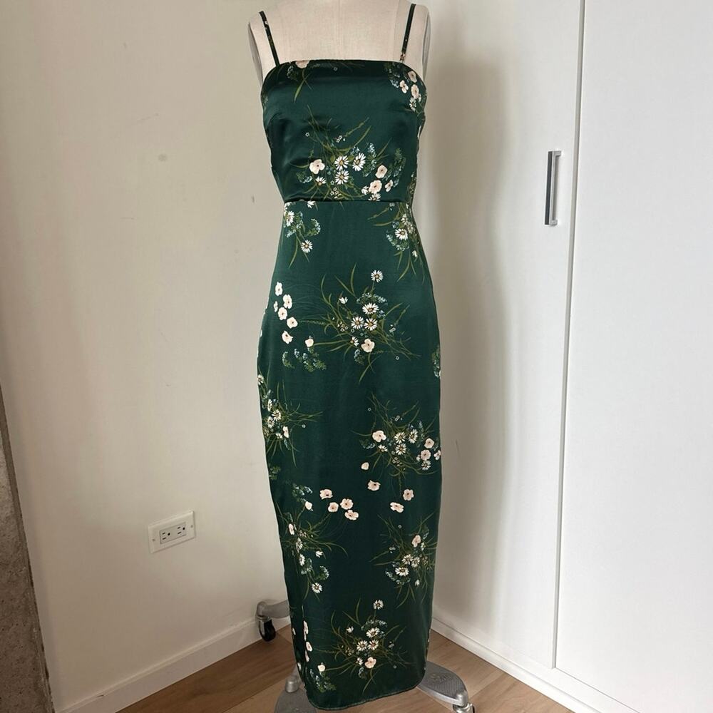 Reformation Frankie Silk Dress SZ 4